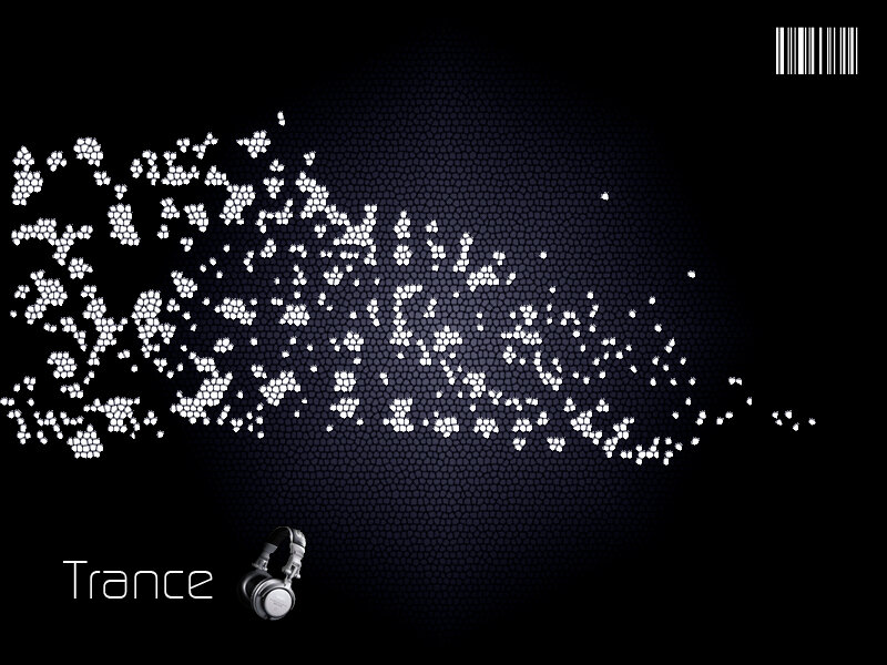 Trance music album cover