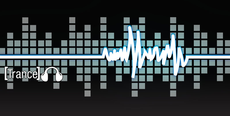 Trance music audio visualizer