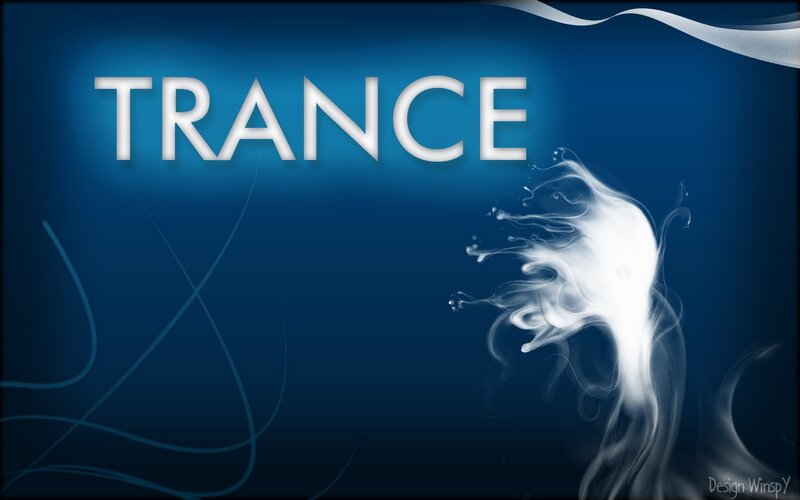 Trance music background