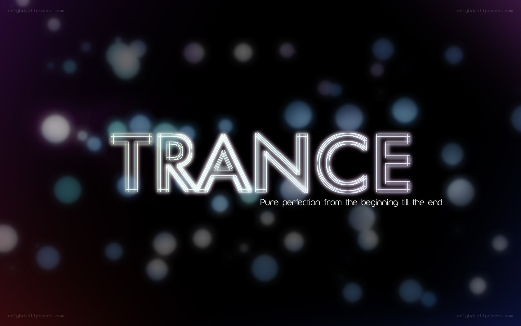 Trance music title card