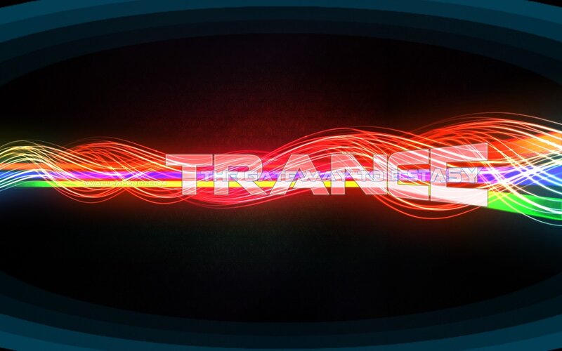 Trance music visual design