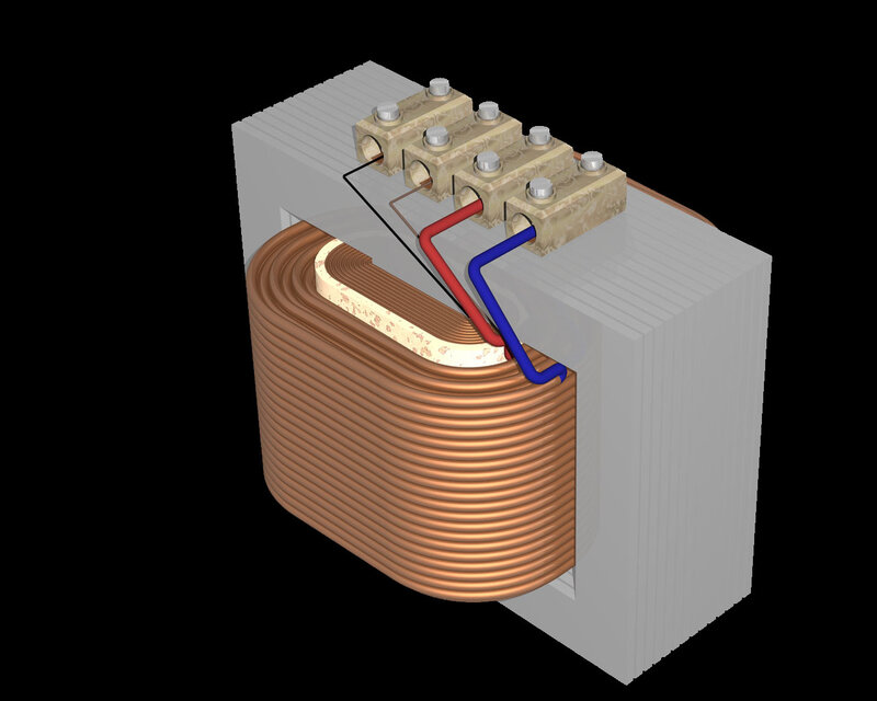 Transformer coil assembly