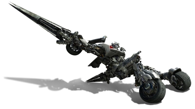 Transformer robot with sword