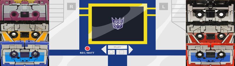 Transformers Cassette Toys