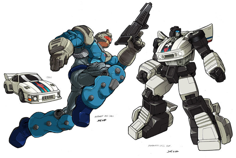 Transformers character designs