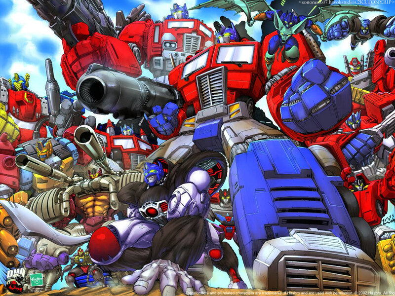 Transformers character gathering