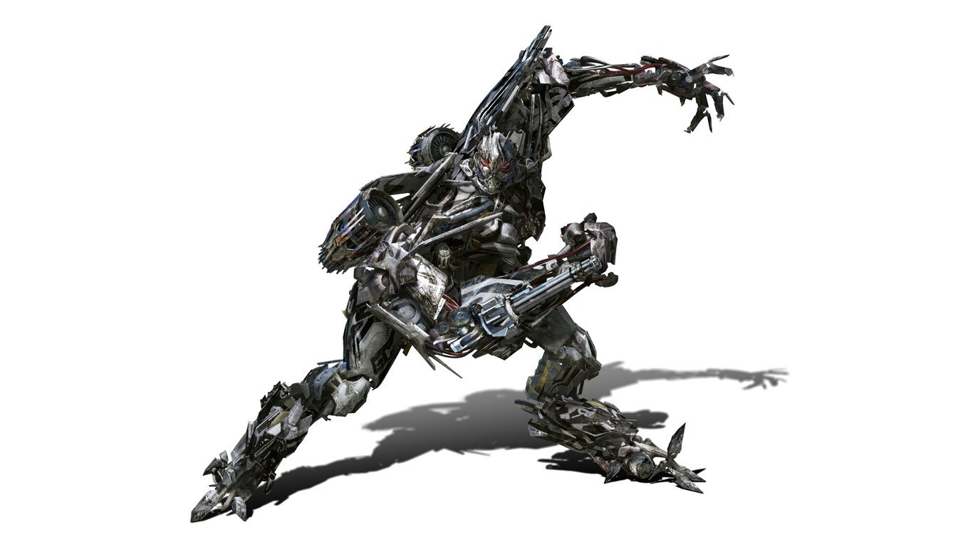 Transformers character in action pose