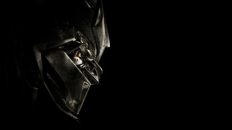 Transformers character in shadow