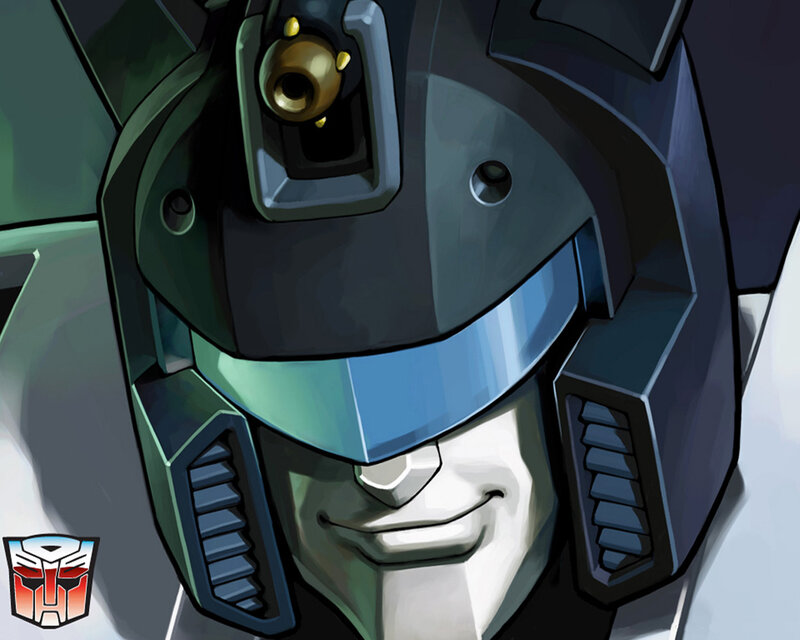 Transformers character portrait