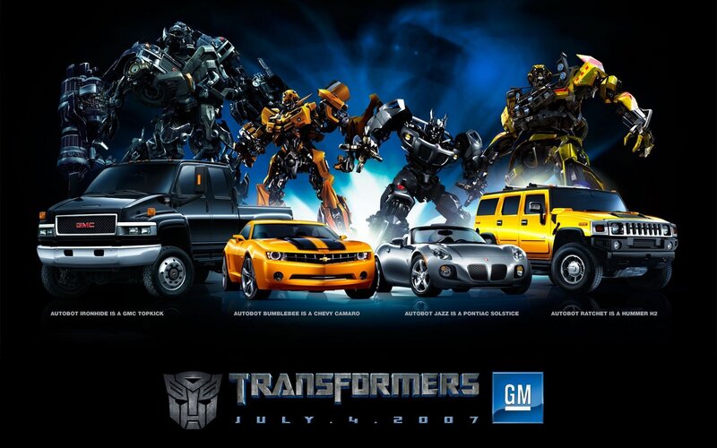 Transformers Characters — Black, Dramatic