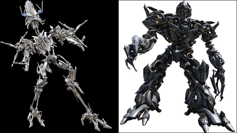 Transformers characters comparison