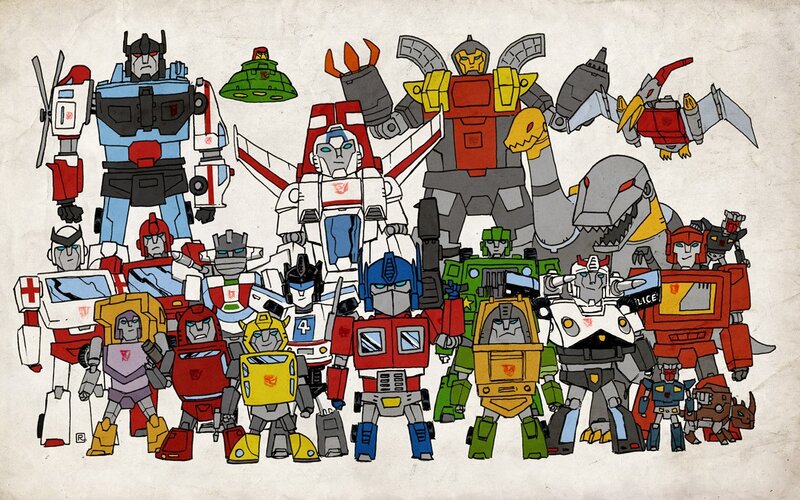 Transformers characters group