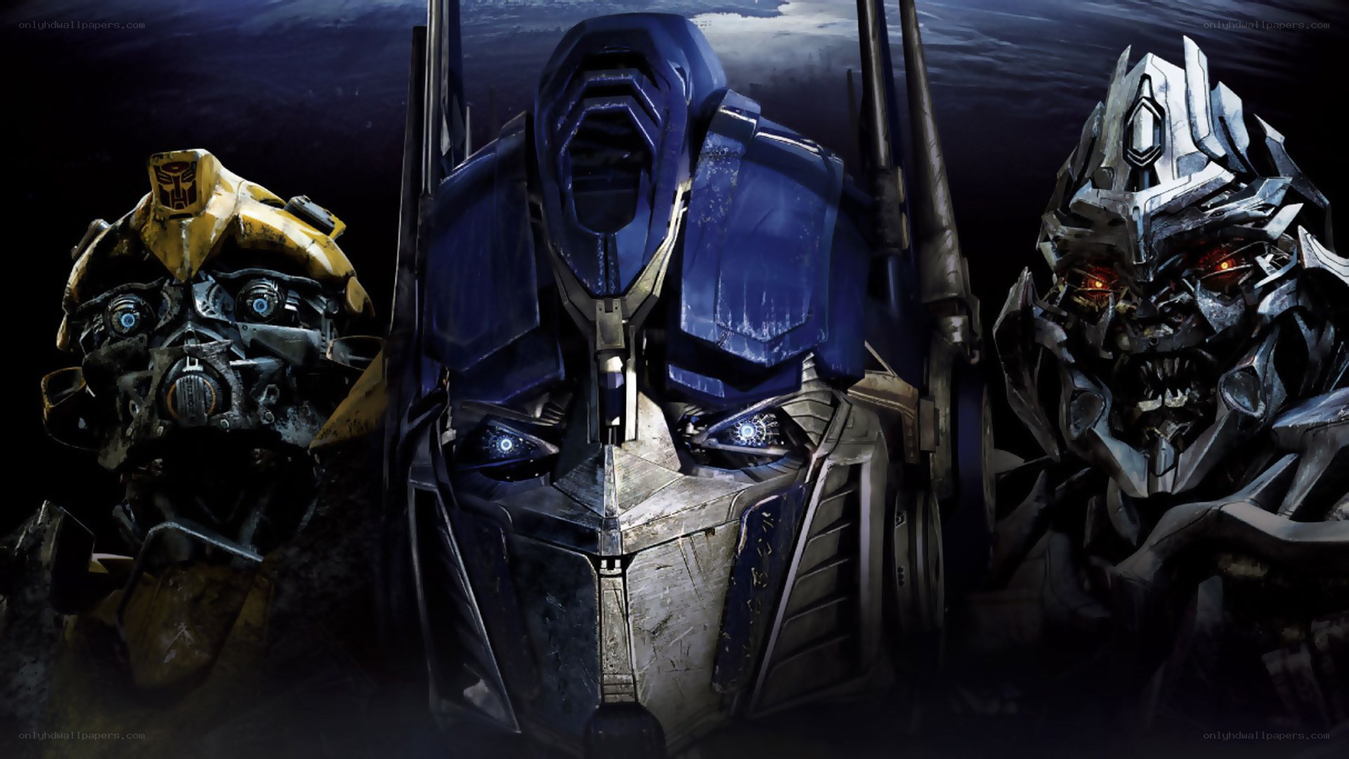 Transformers characters in battle