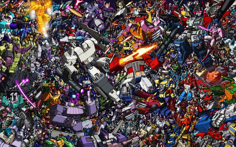 Transformers Characters — Red, Chaotic