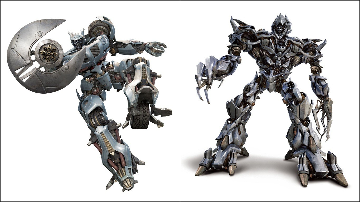 Transformers characters side-by-side