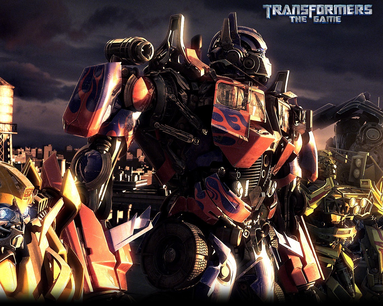 Transformers game artwork
