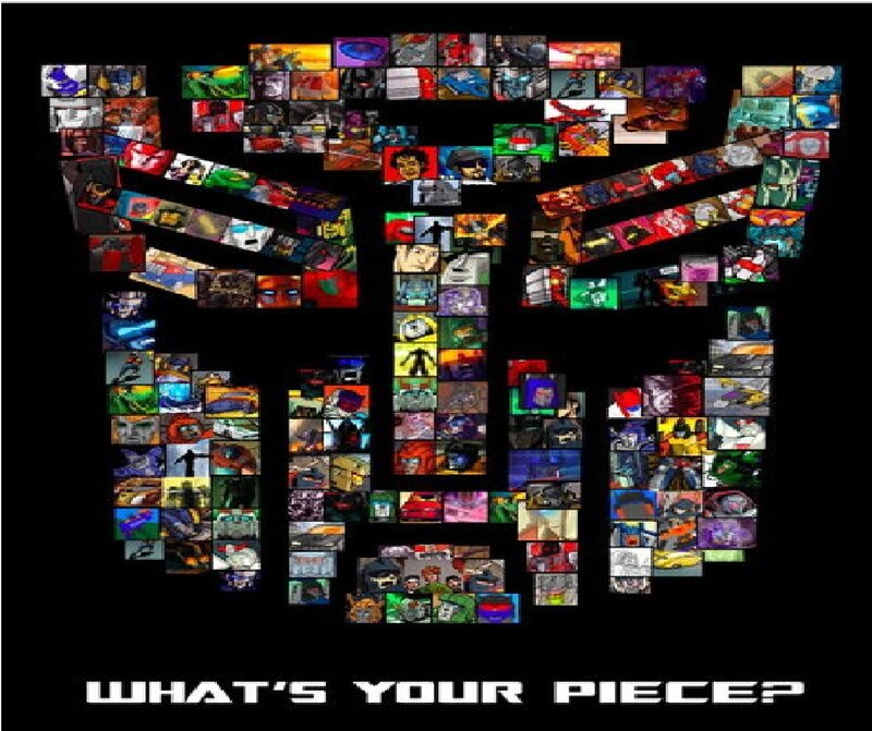 Transformers Logo Collage