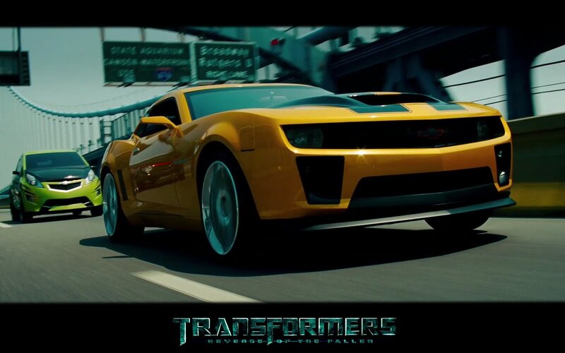 Transformers movie car scene
