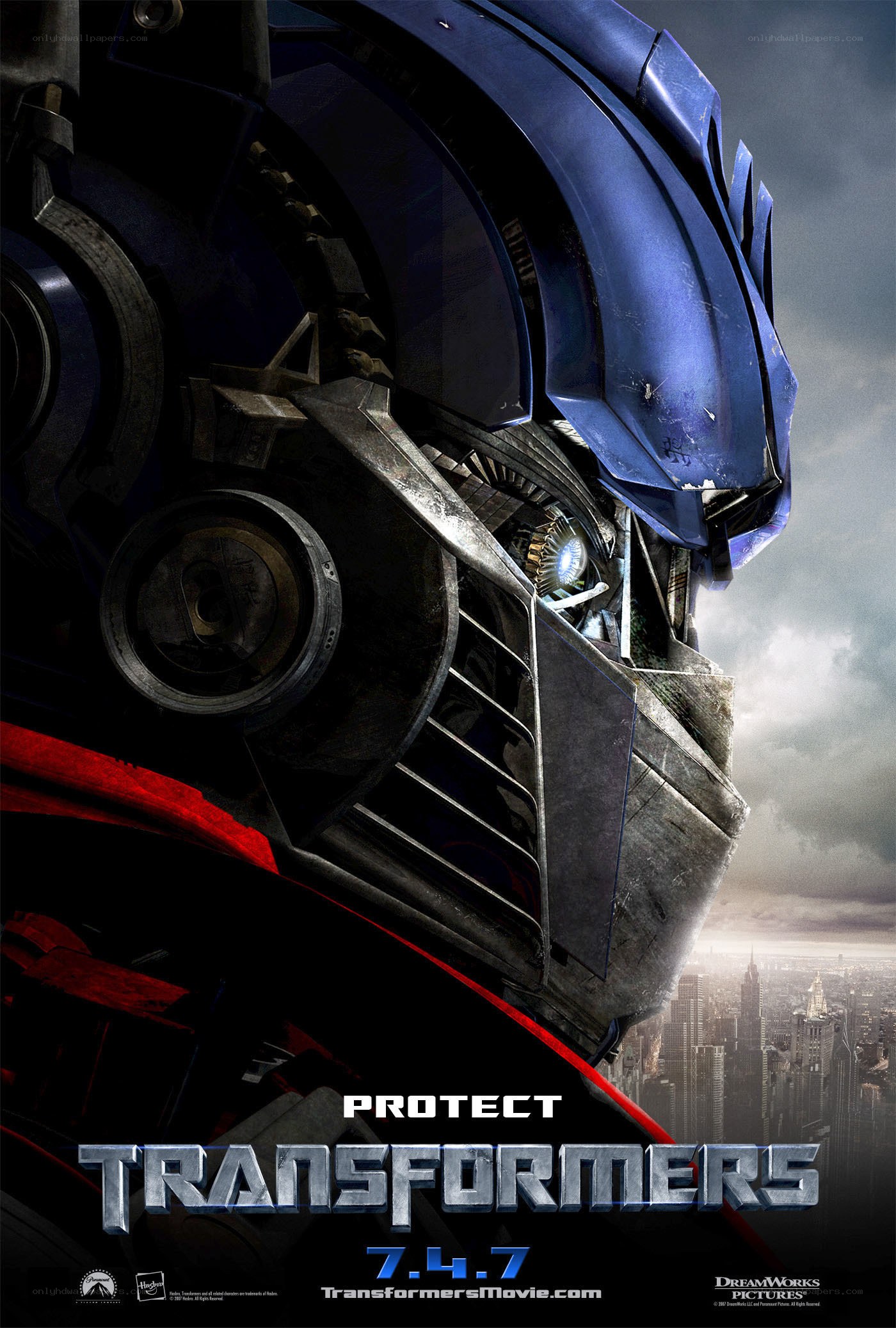 Transformers movie poster
