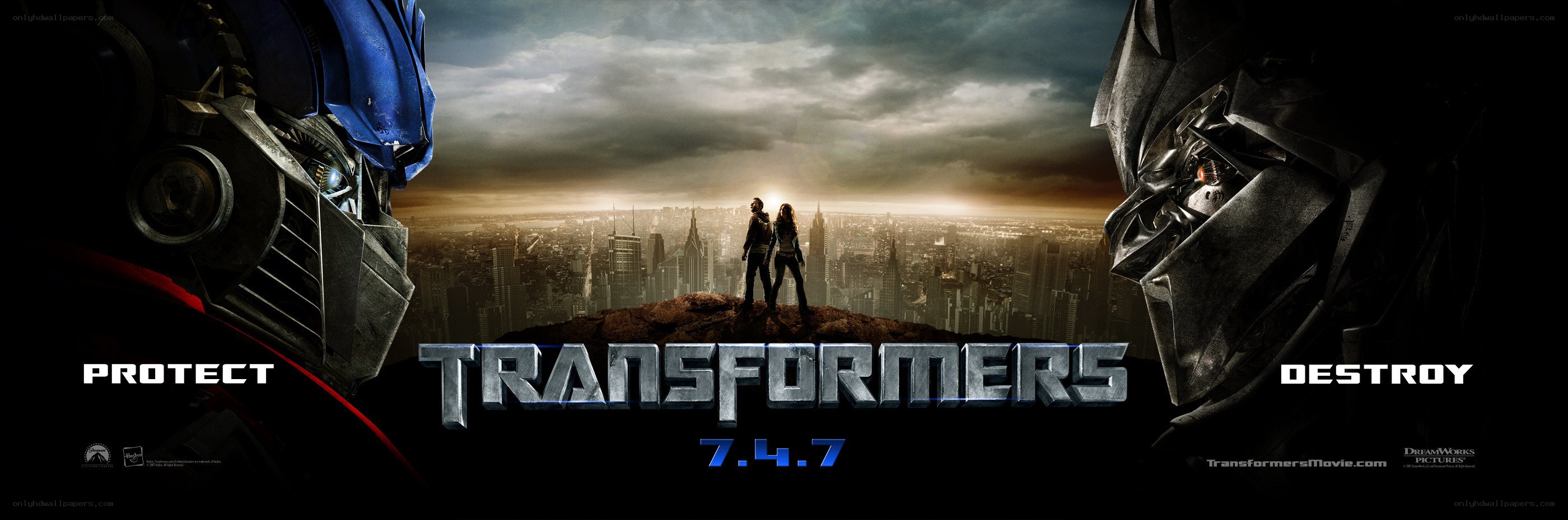Transformers movie poster