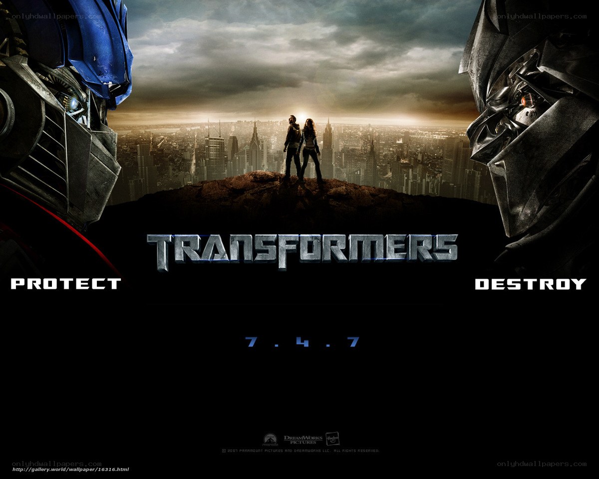Transformers movie poster