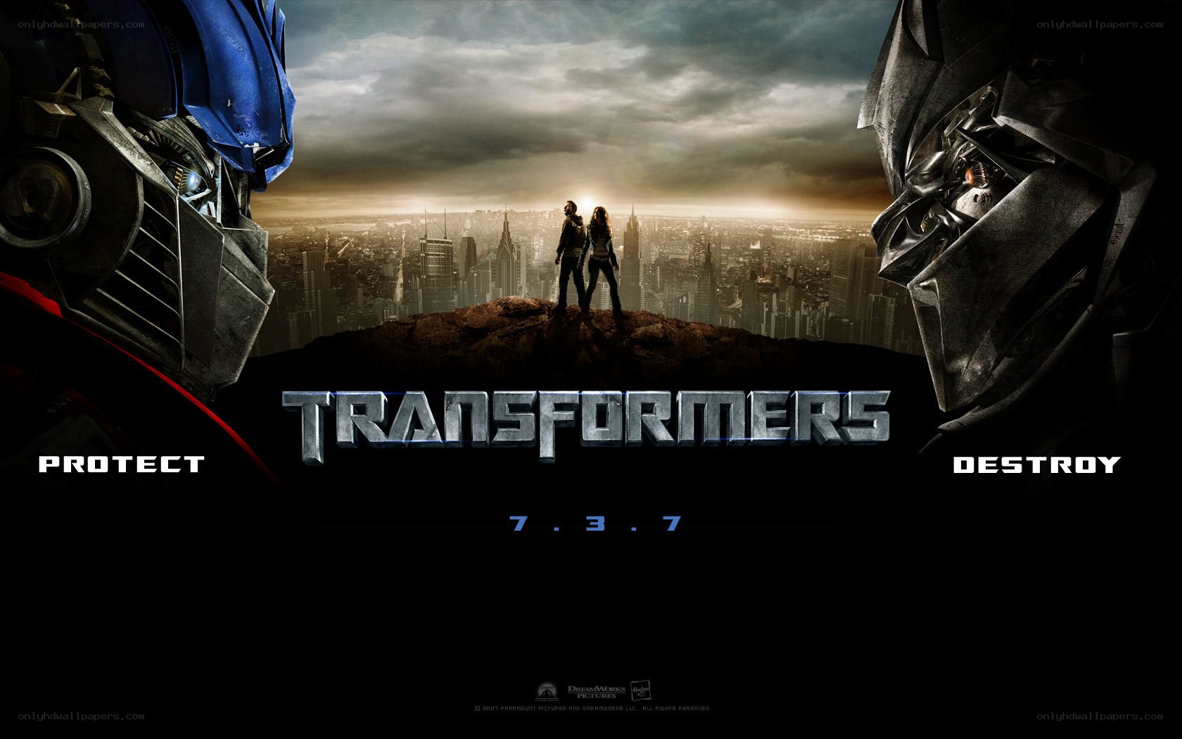 Transformers movie poster