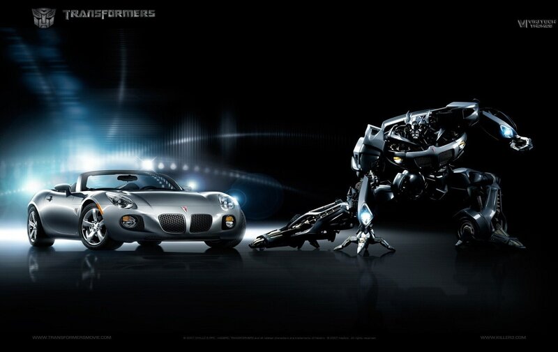 Transformers movie promotional art
