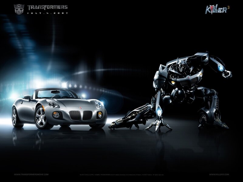 Transformers movie promotional art