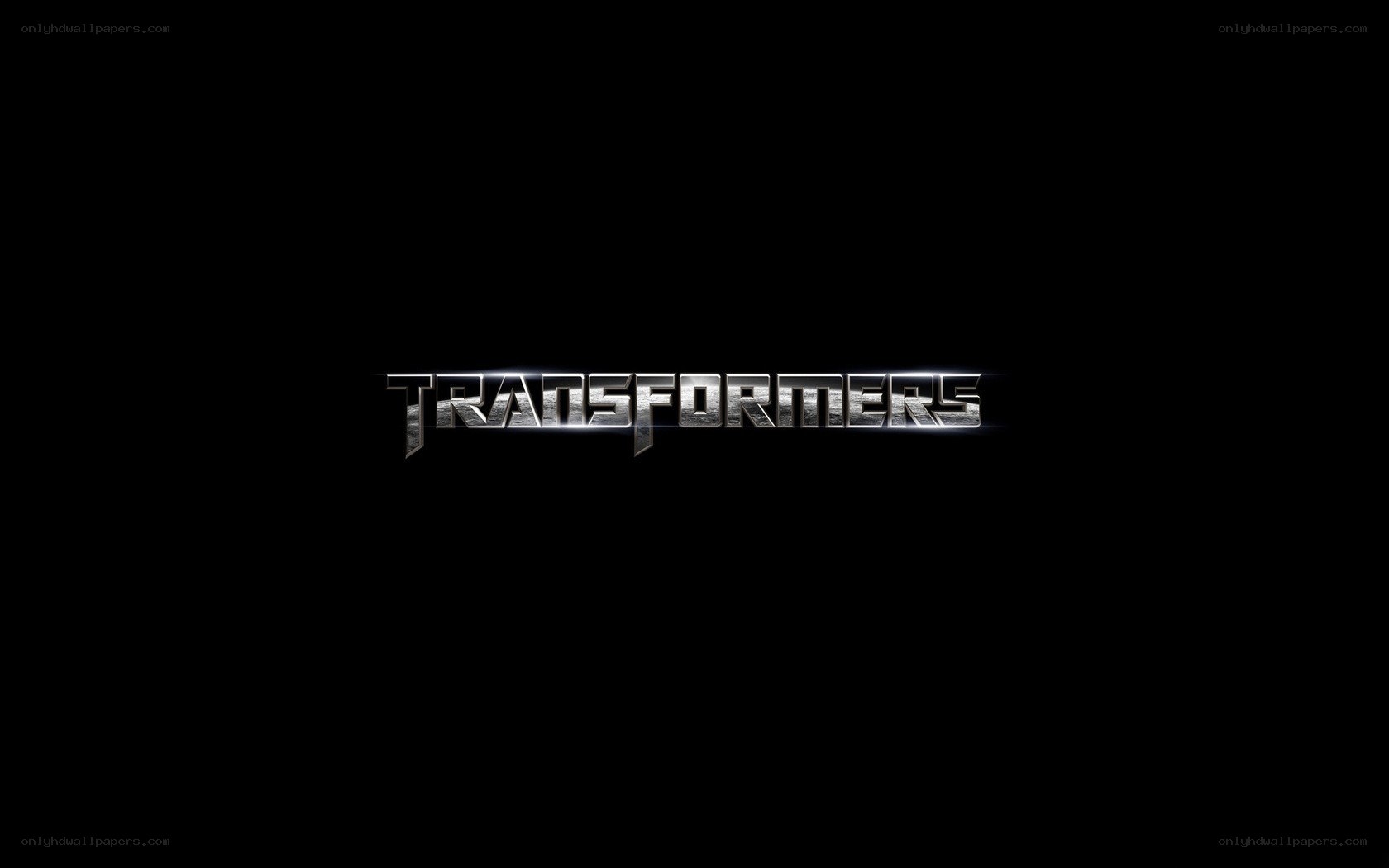 Transformers movie title logo