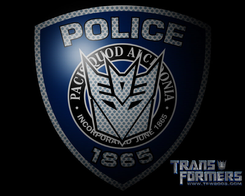 Transformers Police Badge