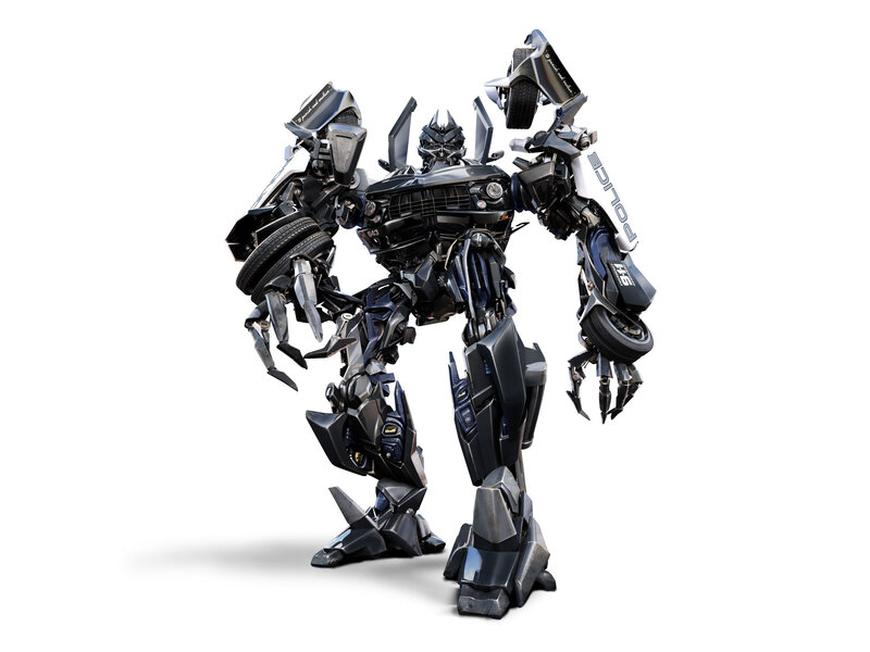 Transformers police robot