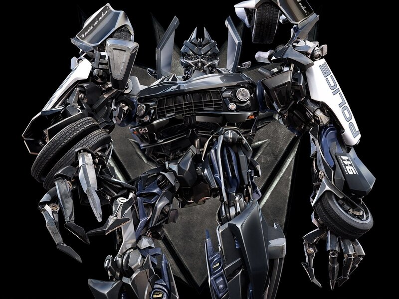Transformers police robot