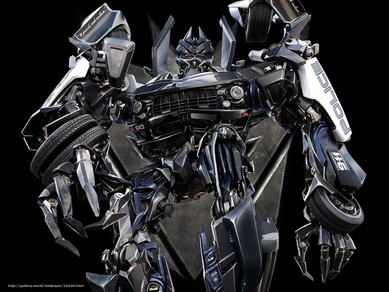 Transformers police robot