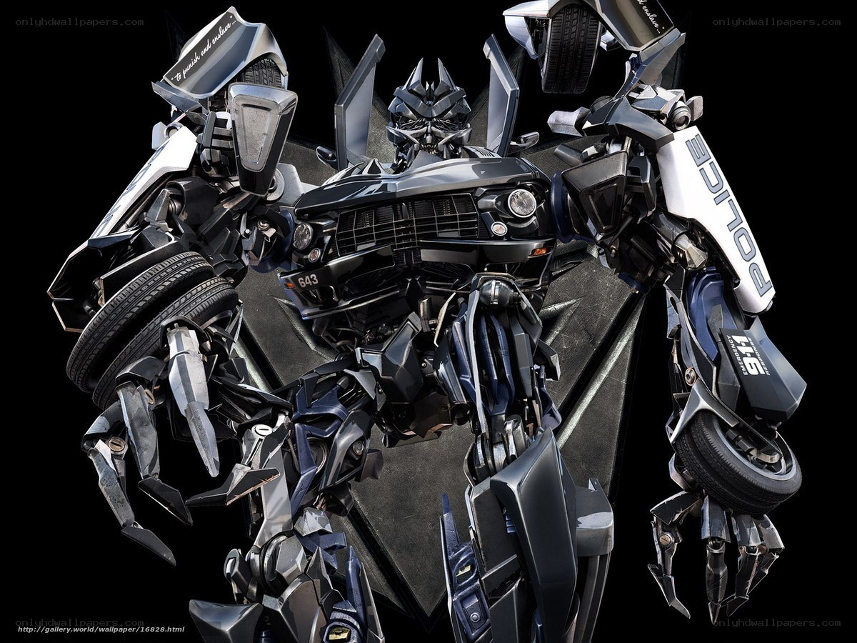 Transformers police robot