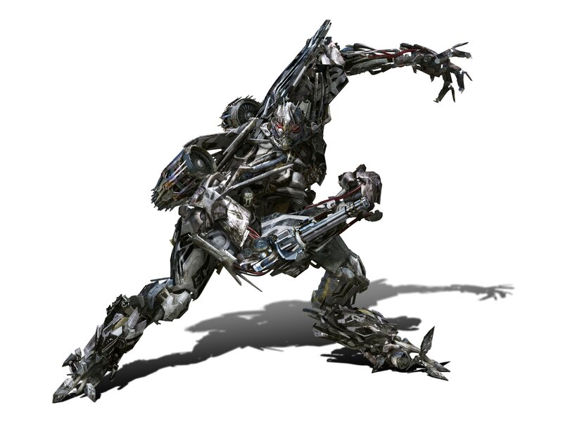 Transformers robot in action pose