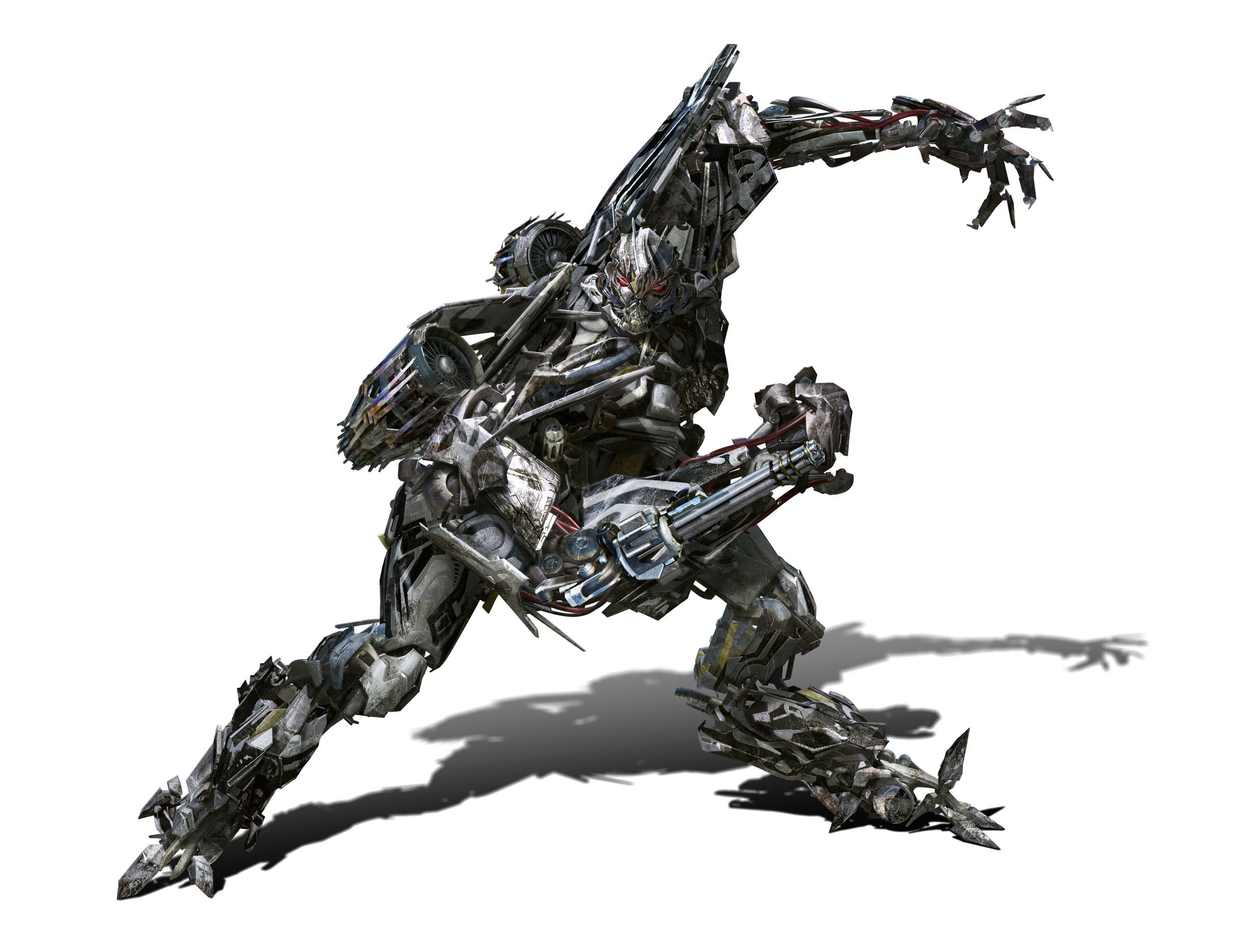 Transformers robot in action pose