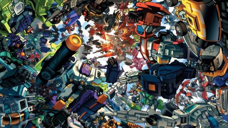 Transformers Robots in Battle — Blue, Chaotic