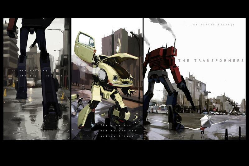 Transformers Robots in City