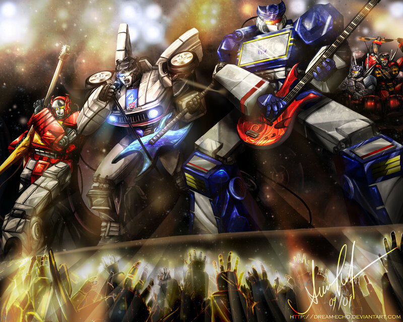 Transformers rock band concert