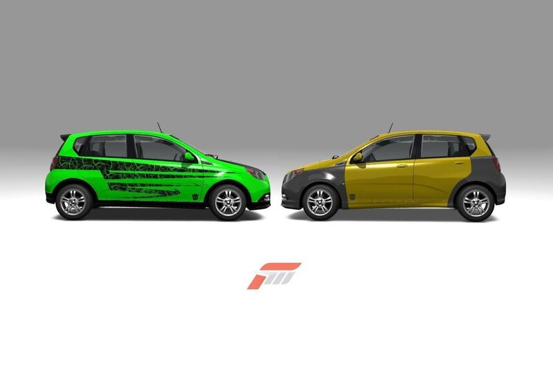 Transformers-themed cars