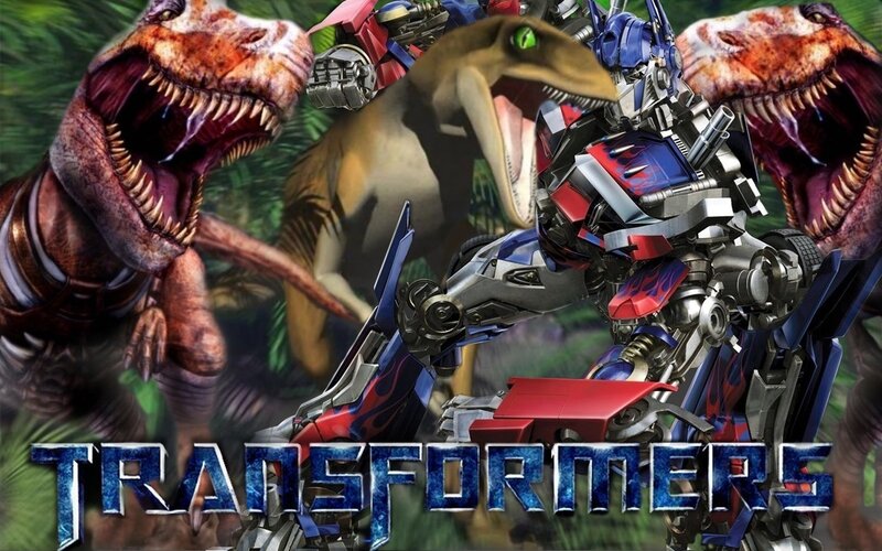 Transformers with dinosaurs