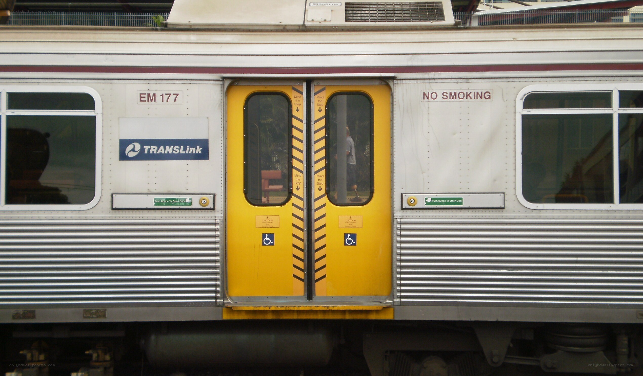 TransLink train car exterior