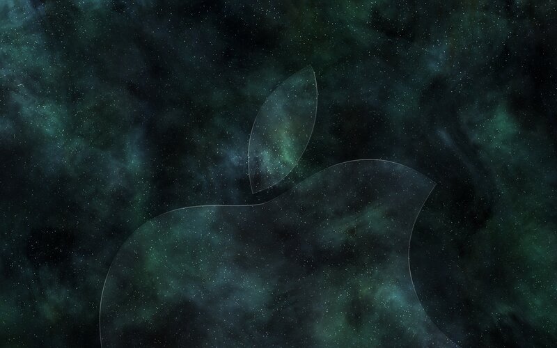 Transparent Apple Logo