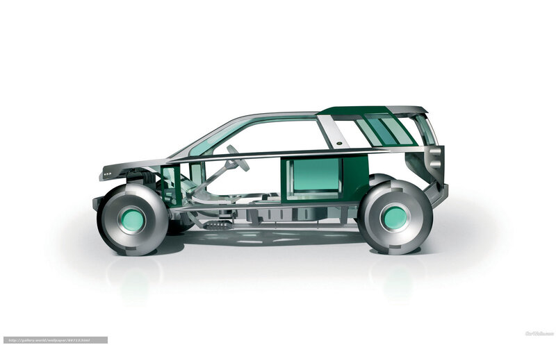 Transparent Car Chassis