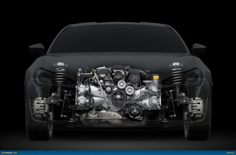 Transparent Car Engine