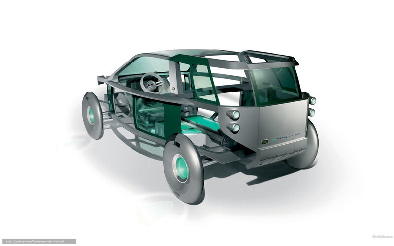 Transparent Concept Car — Silver
