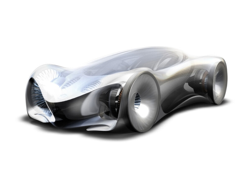 Transparent Concept Car
