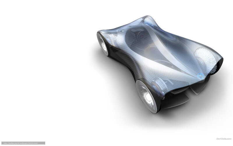 Transparent Concept Car — White