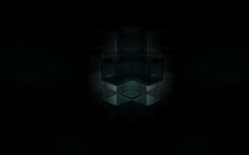 Transparent Cubes in Dark Space