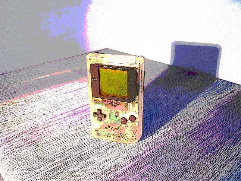 Transparent Game Boy